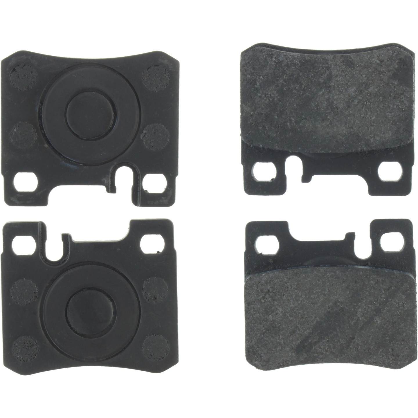 Stoptech Centric Posi-Quiet Semi-Metallic Brake Pads w/Hardware - Rear 104.06200