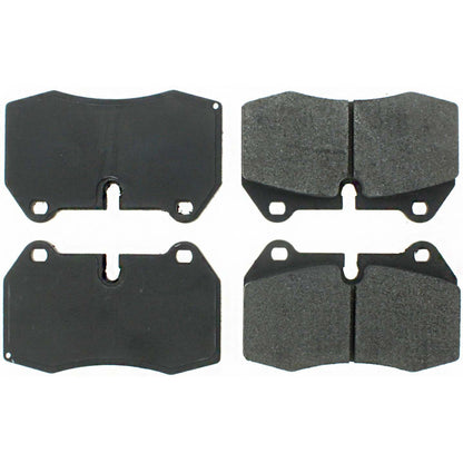 Stoptech PosiQuiet 94-97 BMW 840Ci Front Semi-Metallic Brake Pads 104.06390