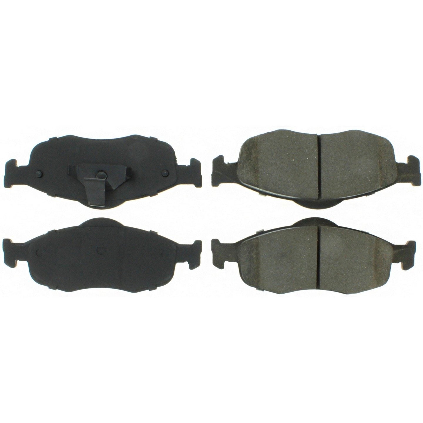 Stoptech PosiQuiet 00-02 Mercury Cougar Premium Front Semi-Metallic Brake Pads 104.06480