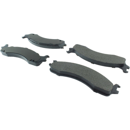 Stoptech Centric Posi-Quiet Semi-Metallic Brake Pads w/Hardware - Front 104.06550