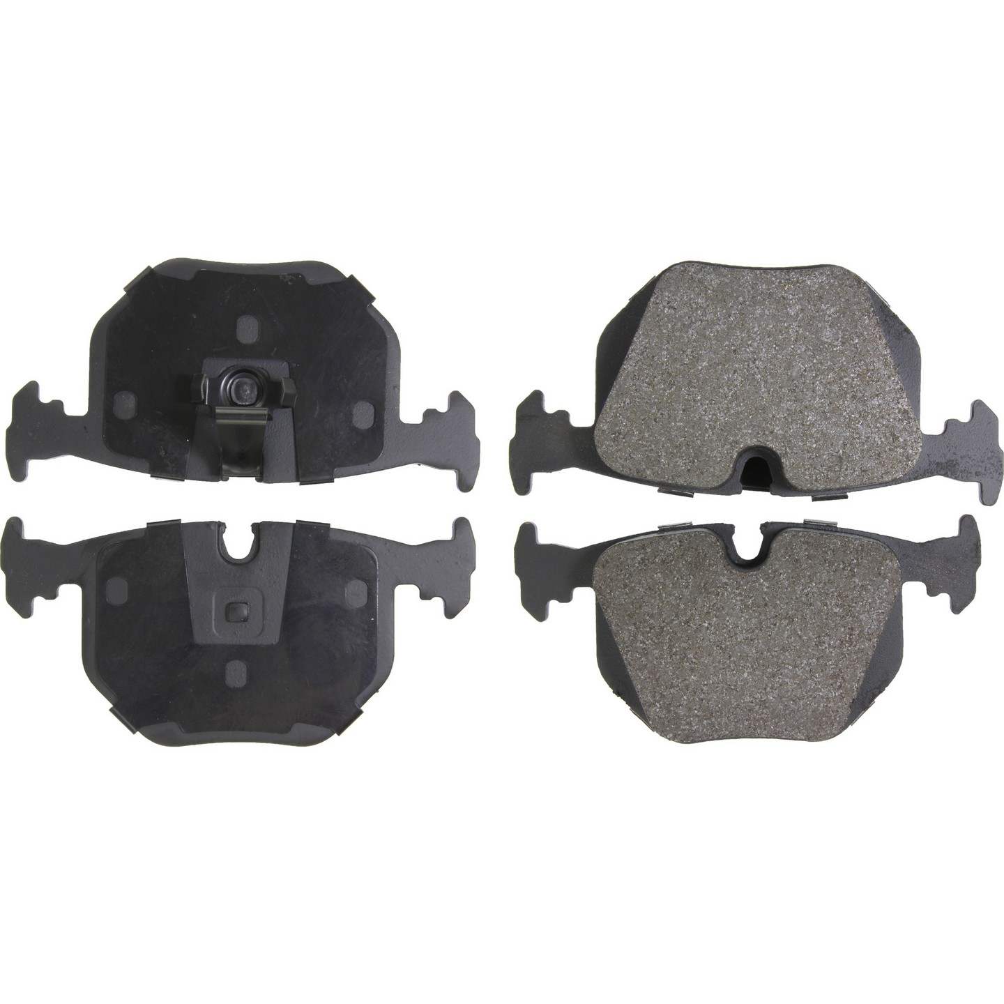 Stoptech PosiQuiet 06-09 BMW Z4 3L Rear Semi Metallic Brake Pads 104.06830