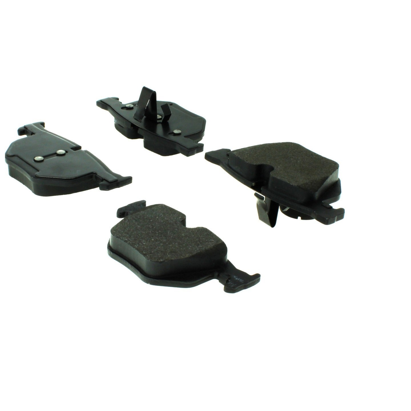 Stoptech Centric Posi-Quiet Semi-Metallic Brake Pads w/Hardware - Rear 104.06831