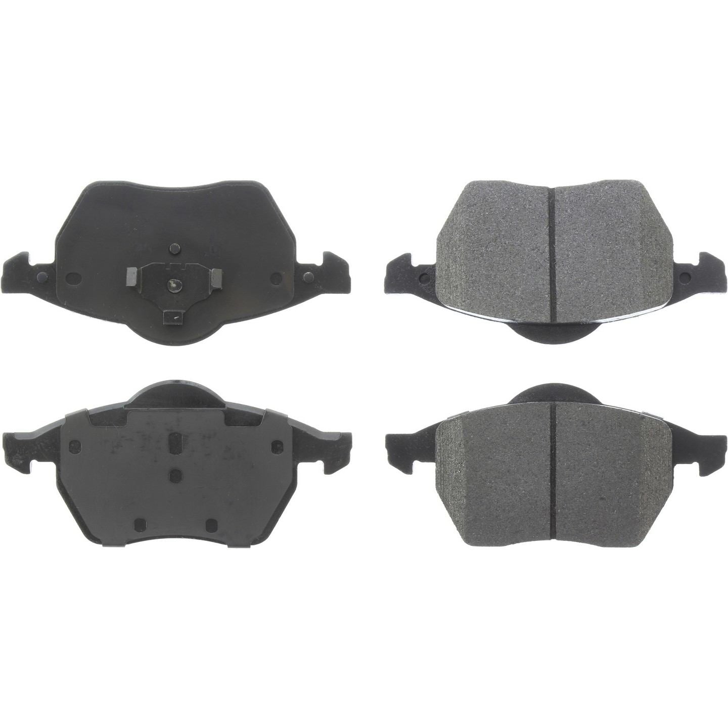 Stoptech Centric Posi-Quiet Semi-Metallic Brake Pads w/Hardware - Front 104.06870