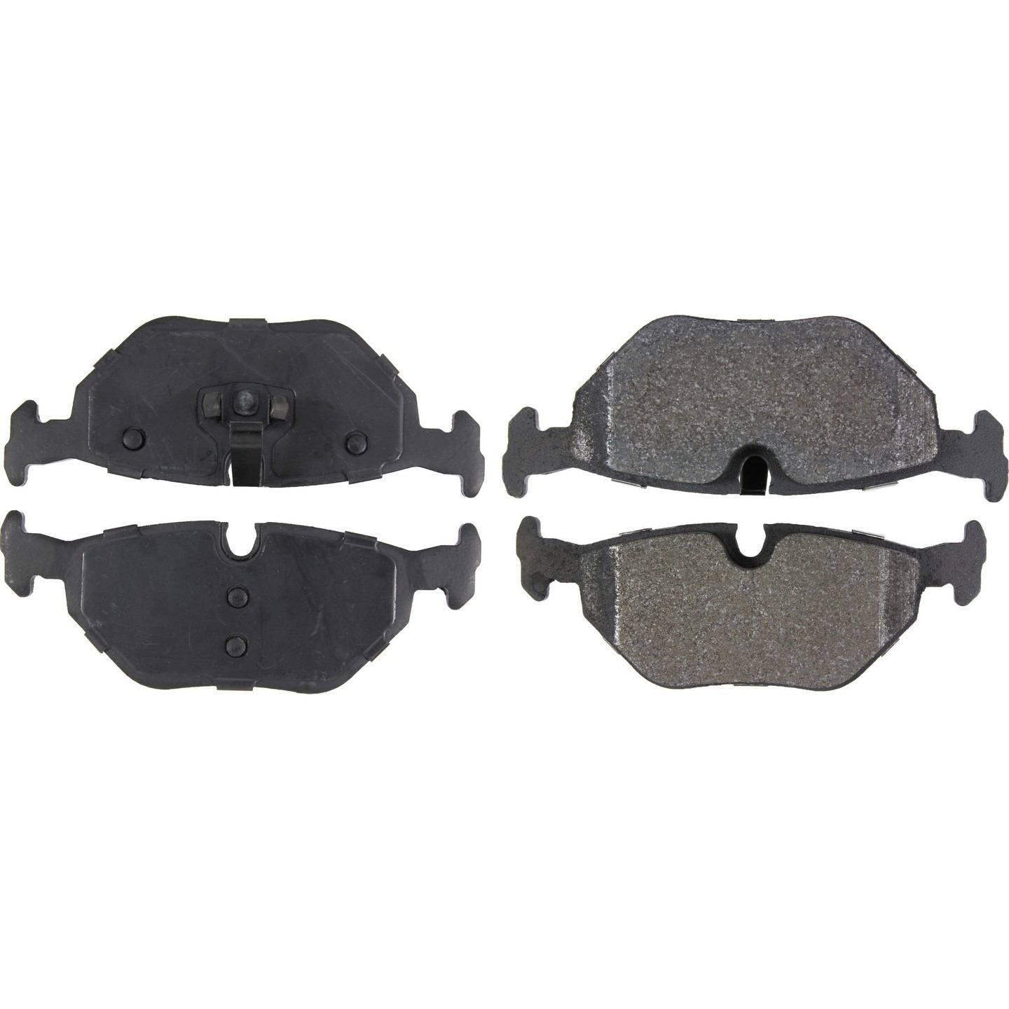 Stoptech Centric Posi-Quiet Semi-Metallic Brake Pads w/Hardware - Rear 104.06920