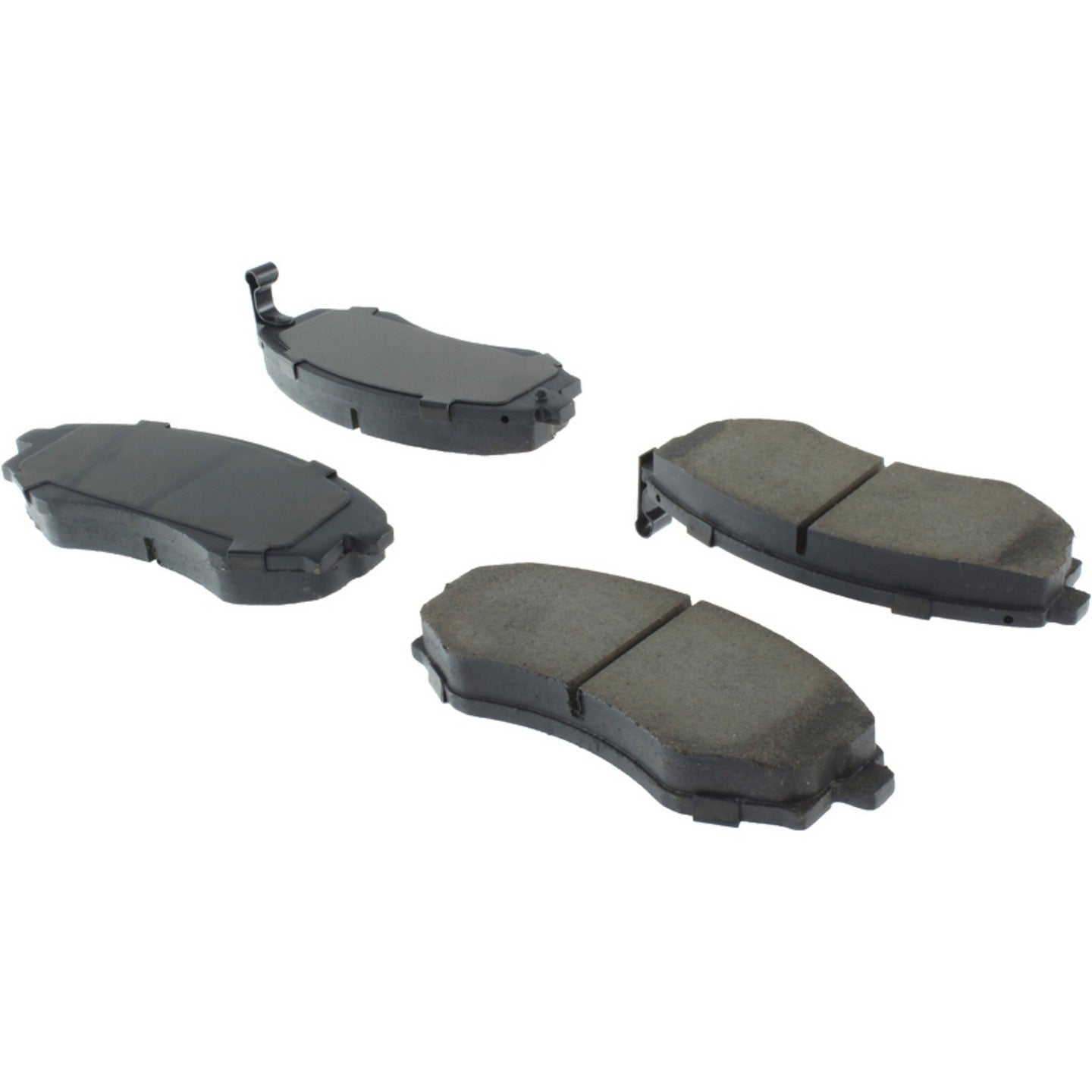 Stoptech Centric Posi-Quiet Semi-Metallic Brake Pads w/Hardware - Front 104.07001