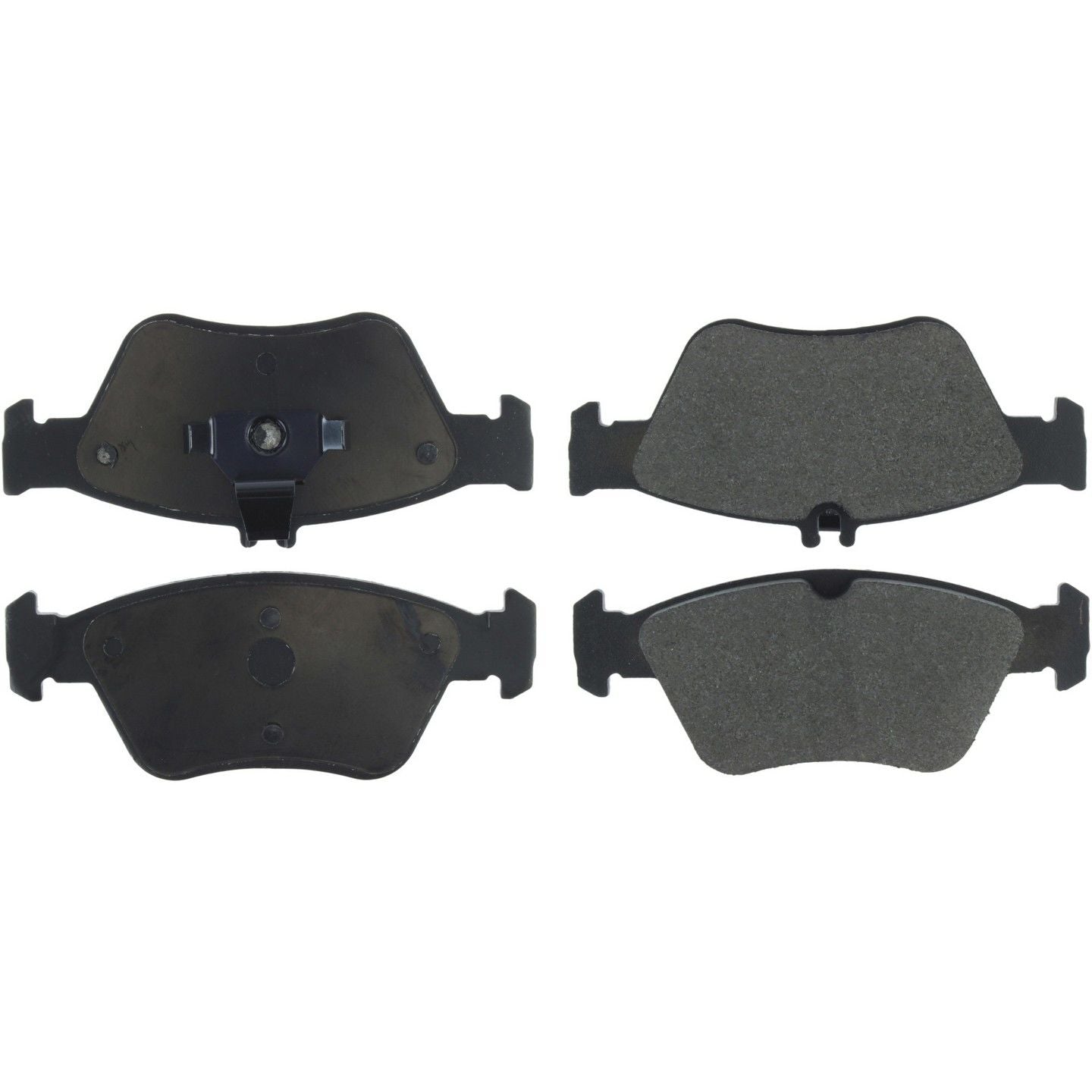 Stoptech Centric Posi-Quiet Semi-Metallic Brake Pads w/Hardware - Front 104.07100