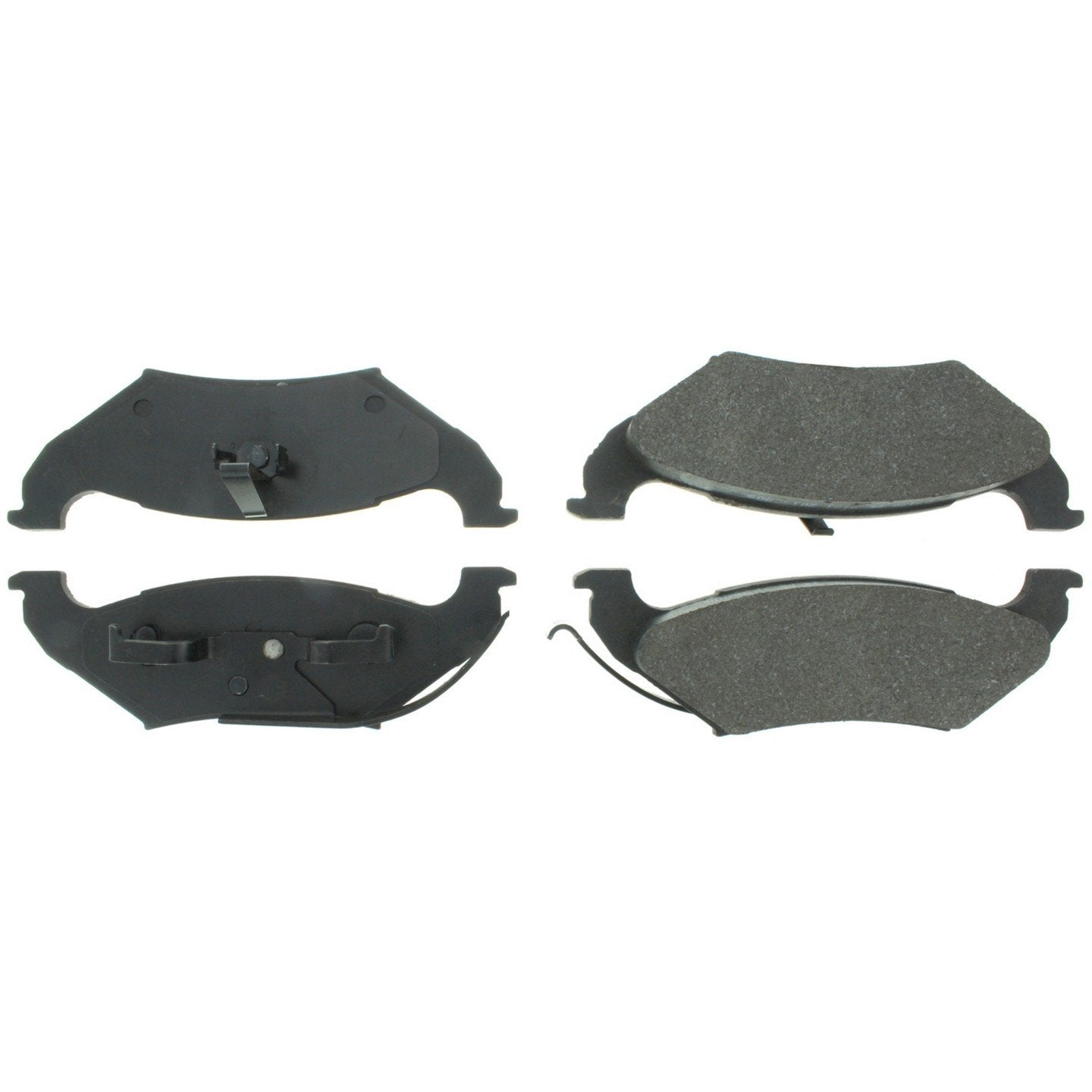 Stoptech Centric Posi-Quiet Semi-Metallic Brake Pads w/Hardware - Rear 104.07150