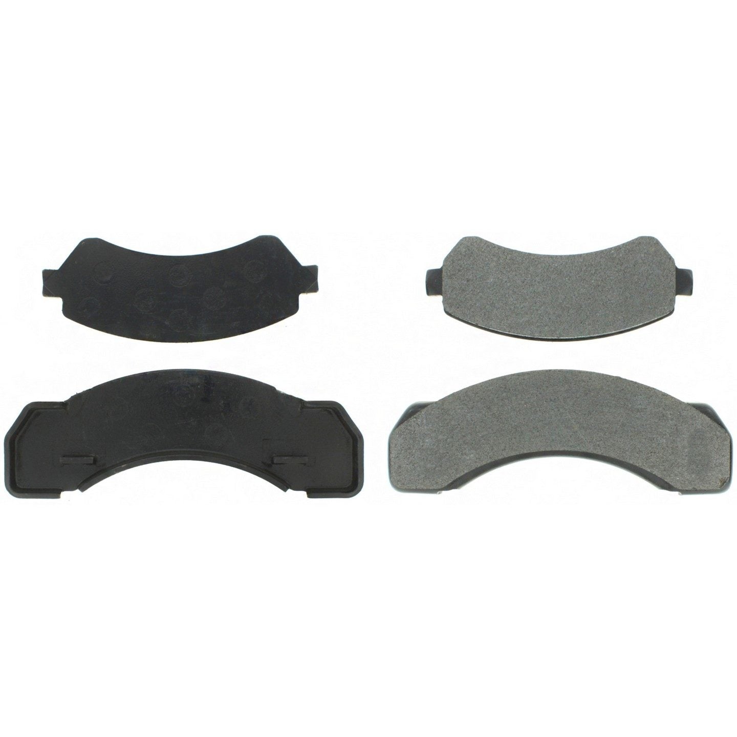 Posi Quiet Semi-Metallic Brake Pads  top view frsport 104.07170