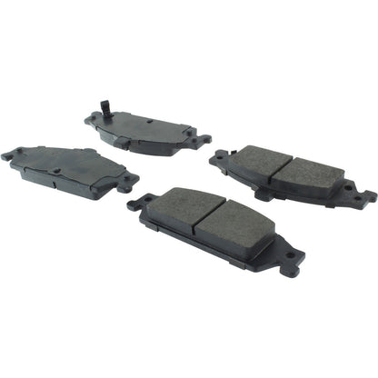 Stoptech PosiQuiet 97-05 Chevy Malibu Semi-Metallic Brake Pads with Hardware - Front 104.07270