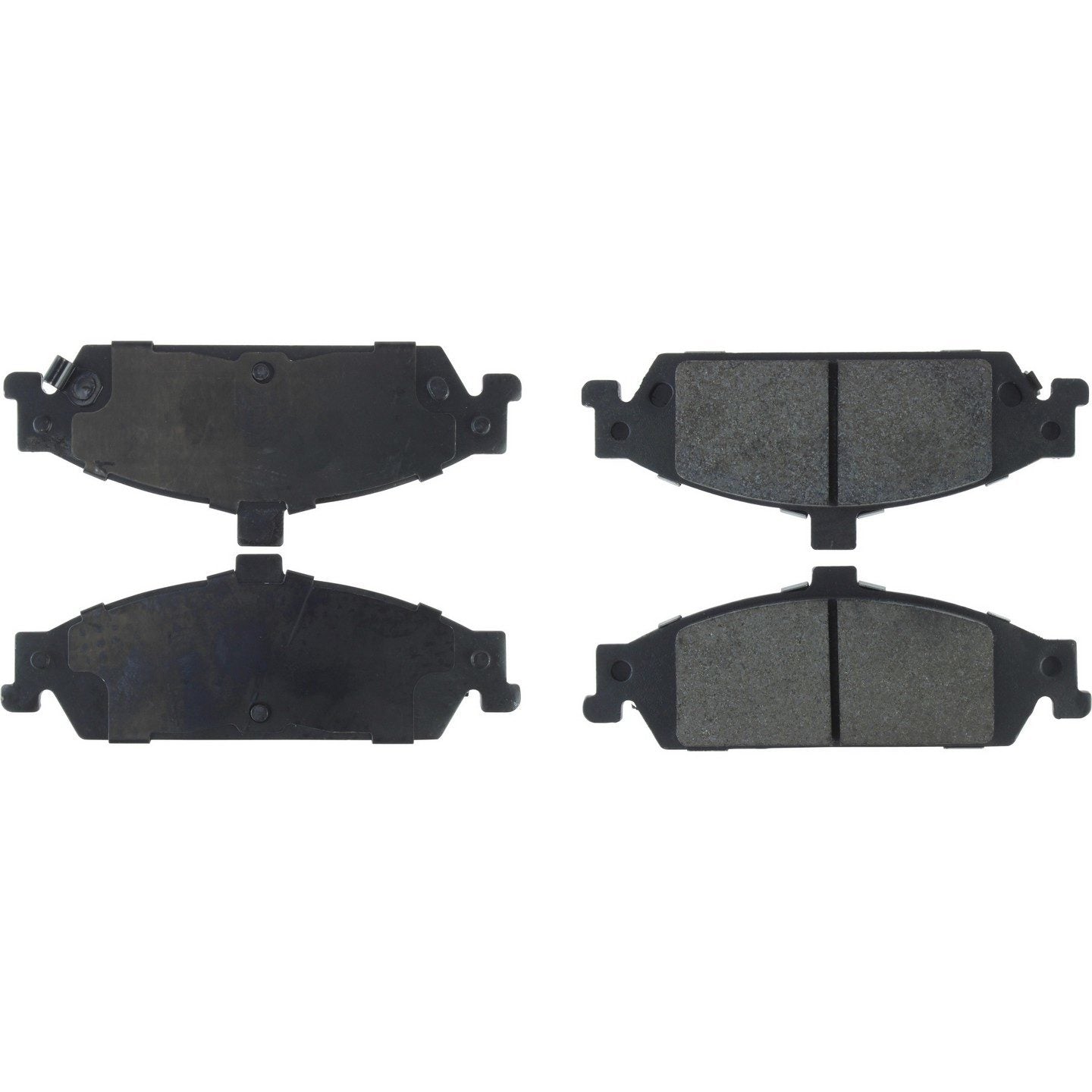 Stoptech PosiQuiet 97-05 Chevy Malibu Semi-Metallic Brake Pads with Hardware - Front 104.07270