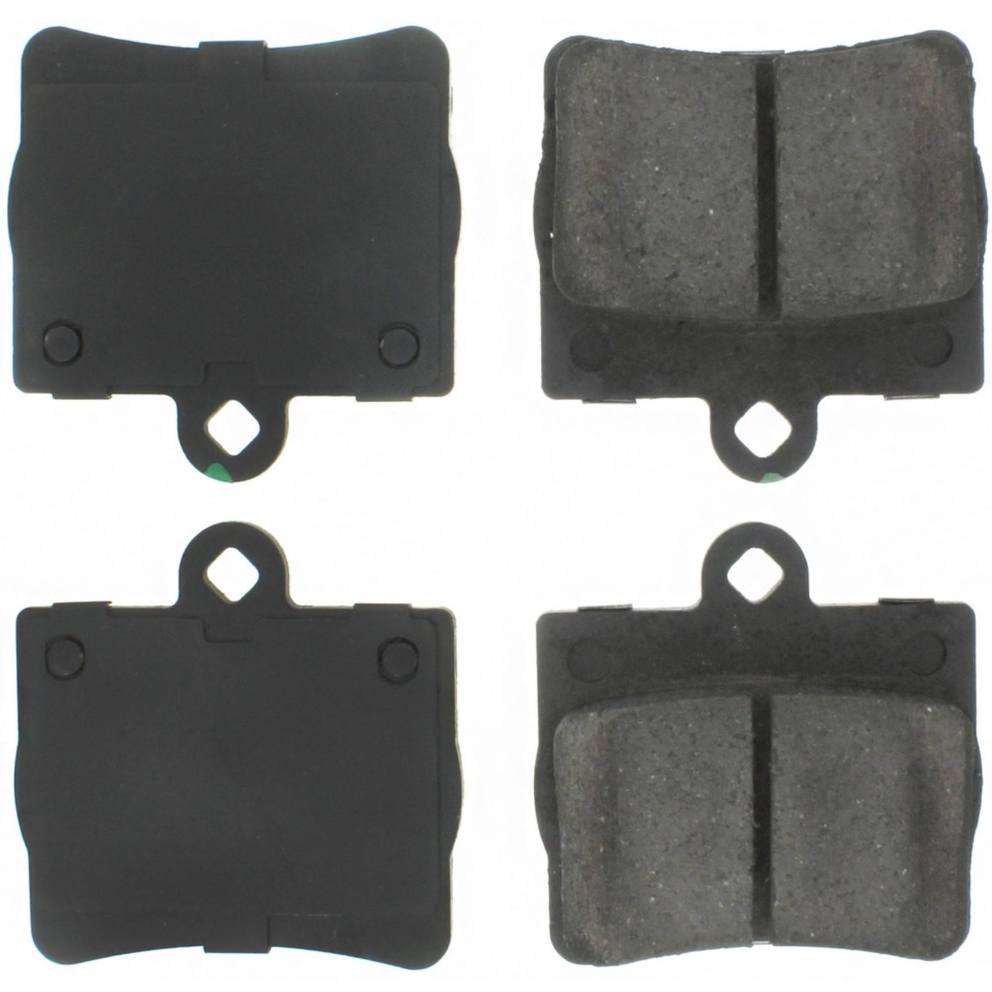 Stoptech Centric Posi-Quiet Semi-Metallic Brake Pads w/Hardware - Rear 104.07390