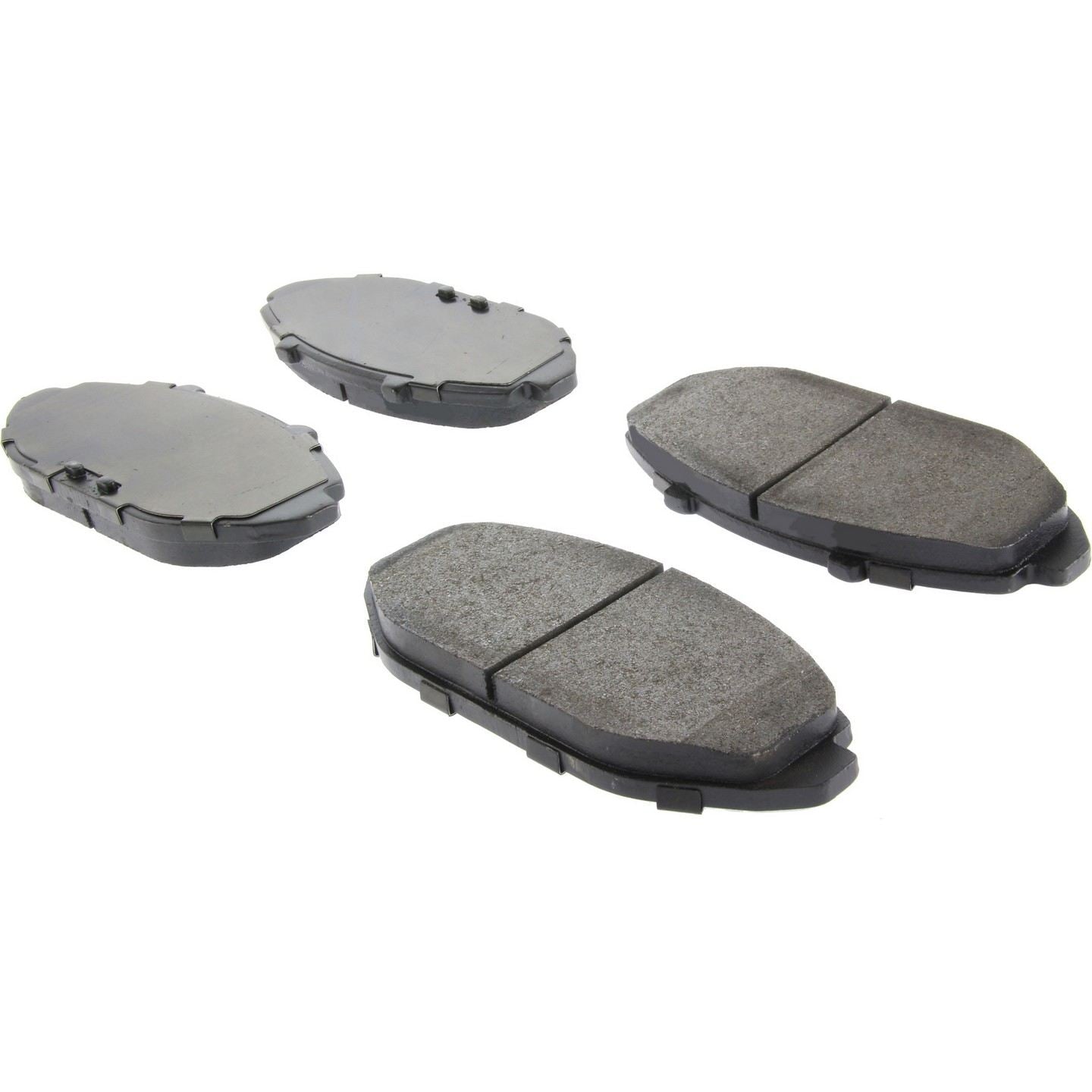 Stoptech Centric Posi-Quiet Semi-Metallic Brake Pads w/Hardware - Front 104.07480