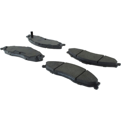 Stoptech Centric Posi-Quiet Semi-Metallic Brake Pads w/Hardware - Front 104.07490