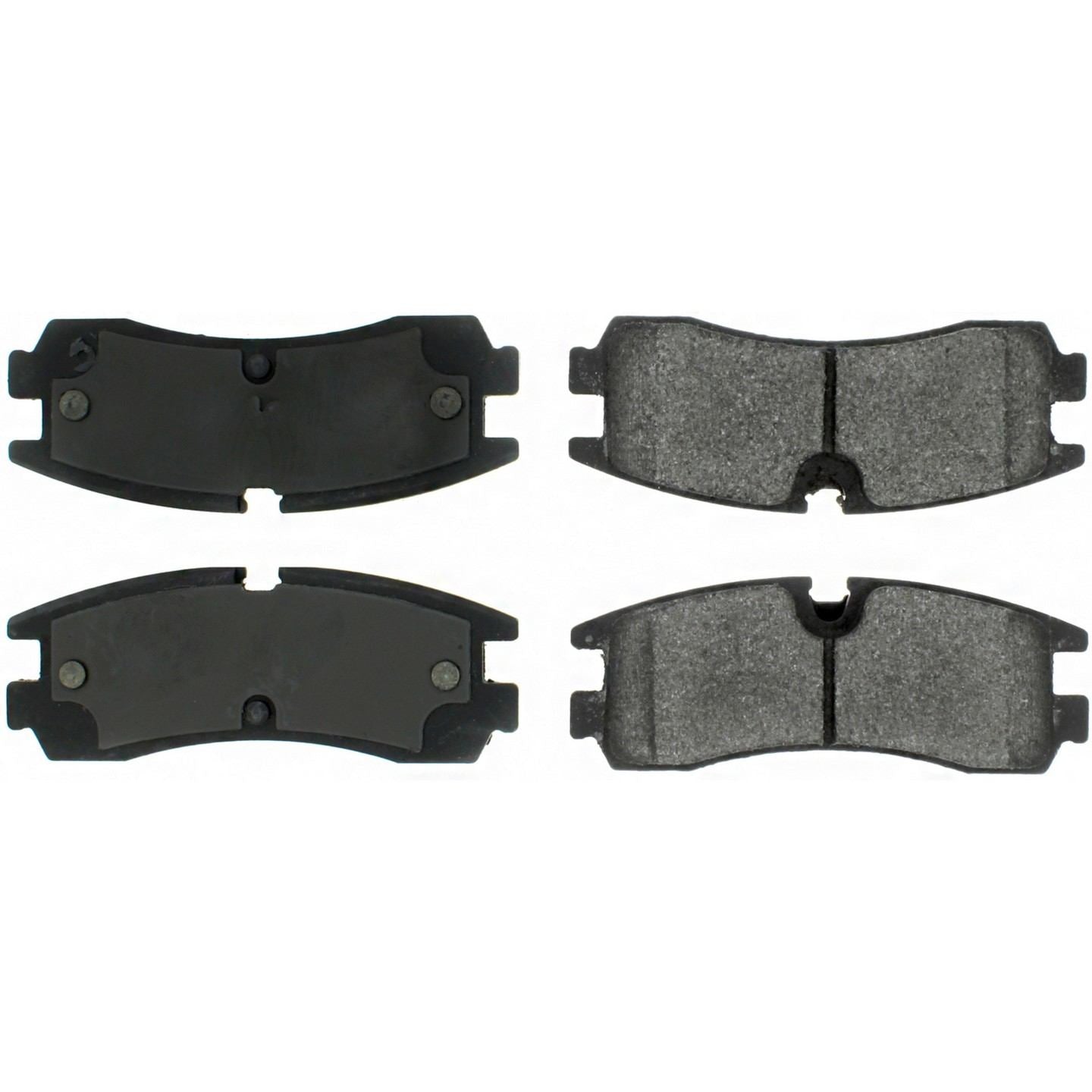 Stoptech Centric Posi-Quiet Semi-Metallic Brake Pads w/Hardware - Rear 104.07540