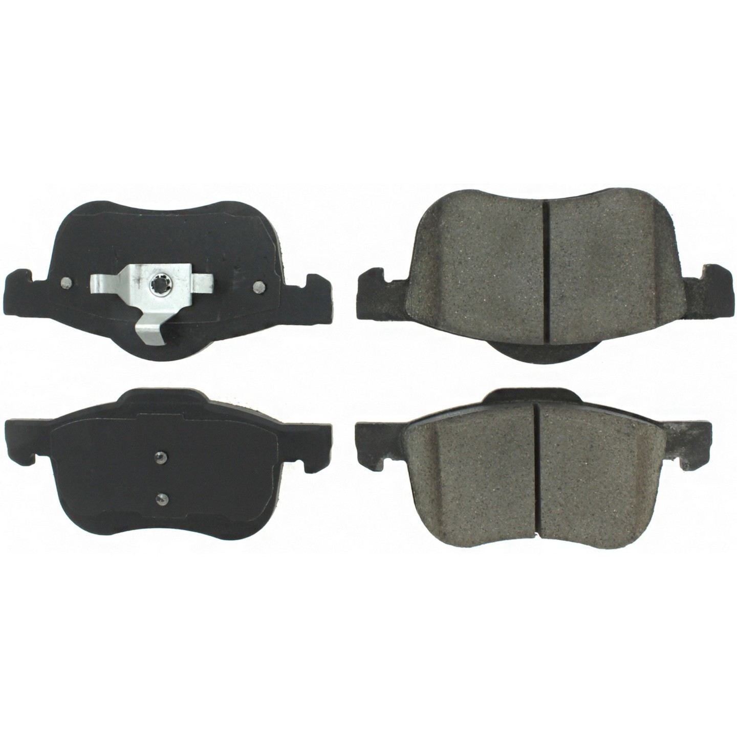 Stoptech Centric Posi-Quiet Semi-Metallic Brake Pads w/Hardware - Front 104.07940