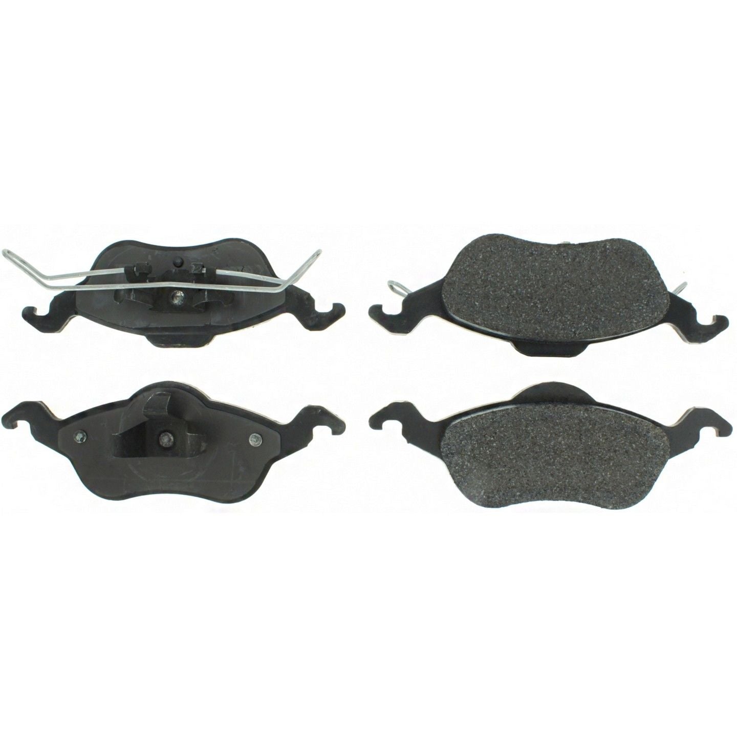 Stoptech Centric Posi-Quiet Semi-Metallic Brake Pads w/Hardware - Front 104.08160