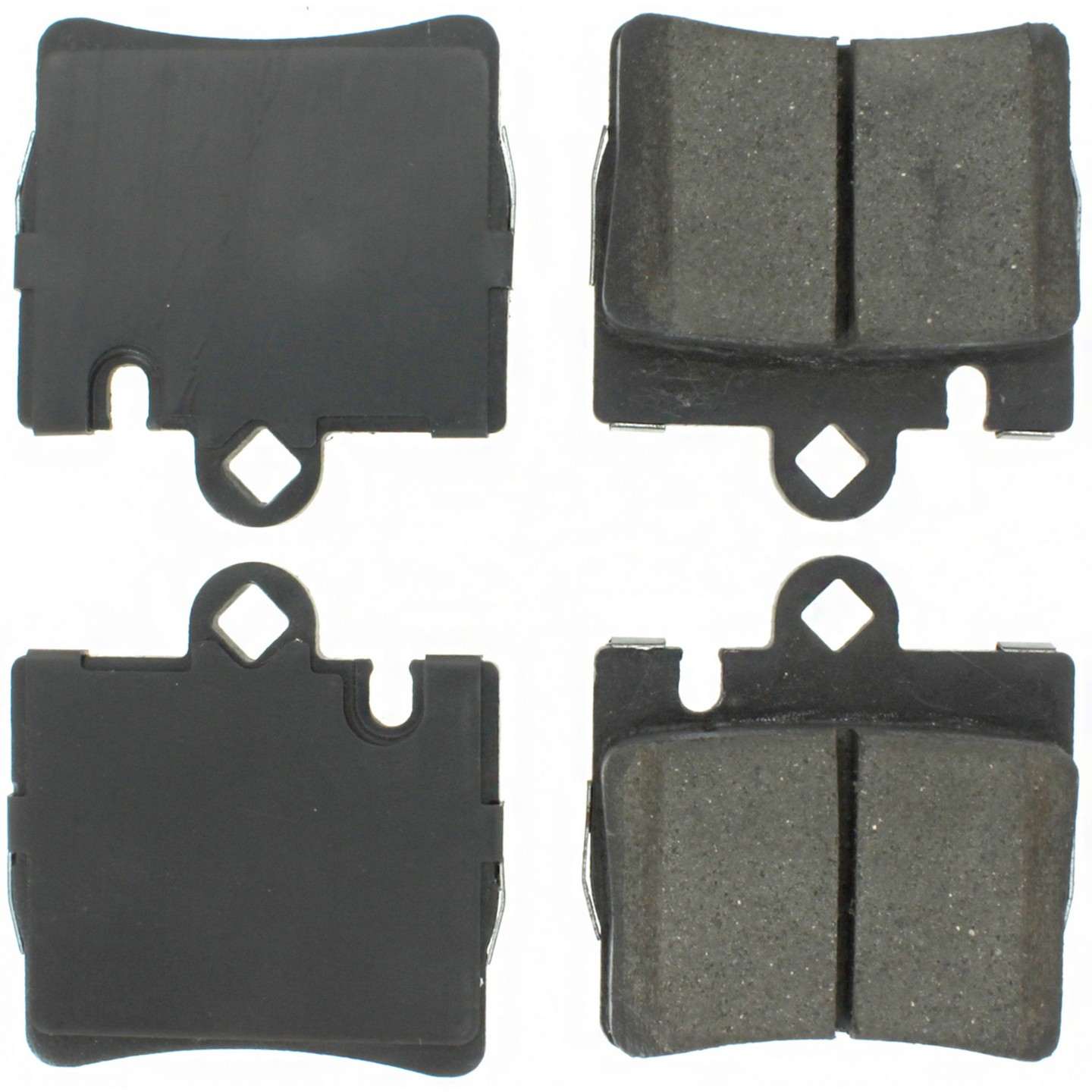 Stoptech Centric Posi-Quiet Semi-Metallic Brake Pads w/Hardware - Rear 104.08480