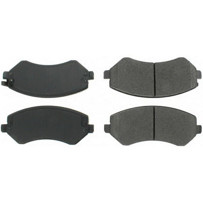 Stoptech Centric Posi-Quiet Semi-Metallic Brake Pads w/Hardware - Front 104.08560