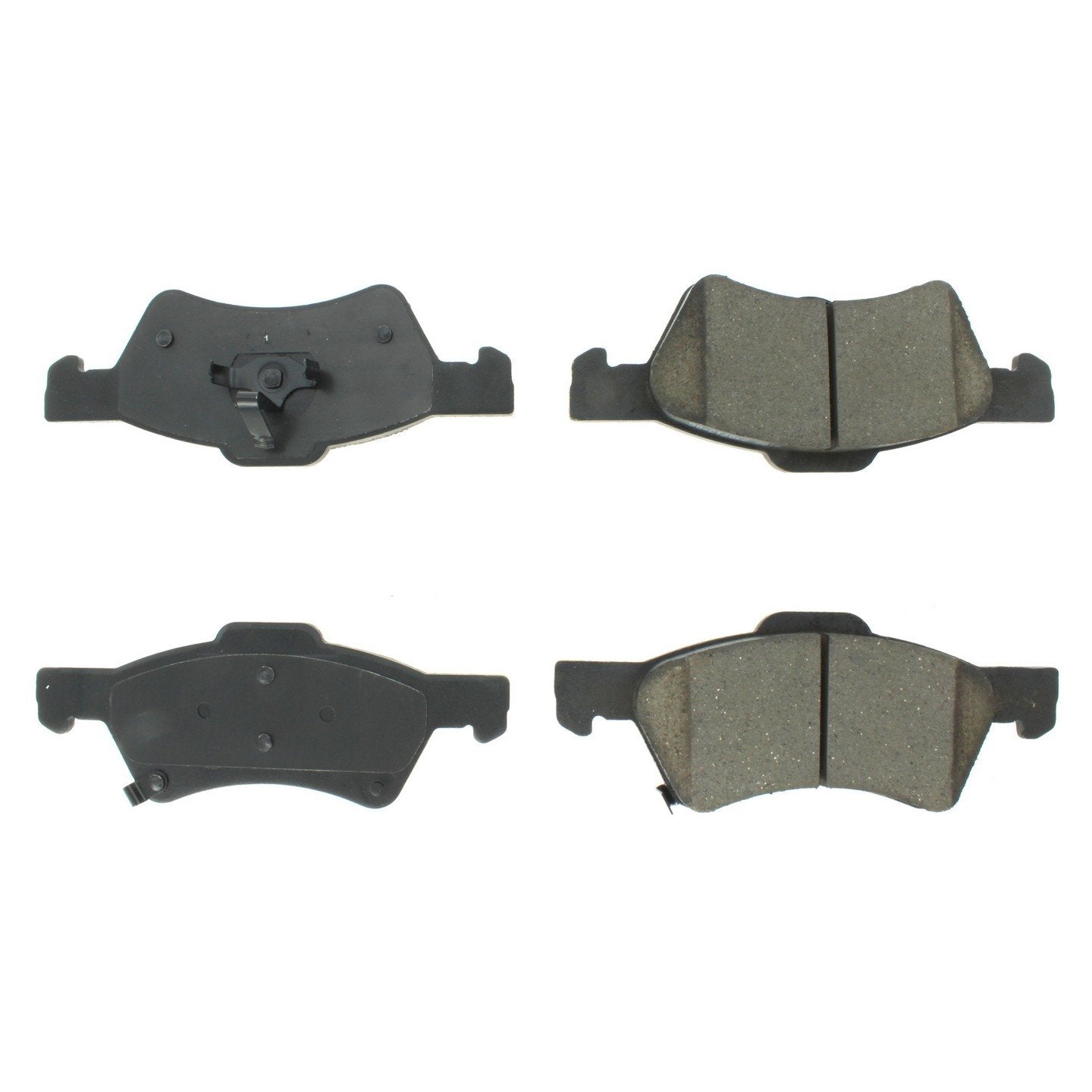 Stoptech Centric Posi-Quiet Semi-Metallic Brake Pads w/Hardware - Front 104.08570