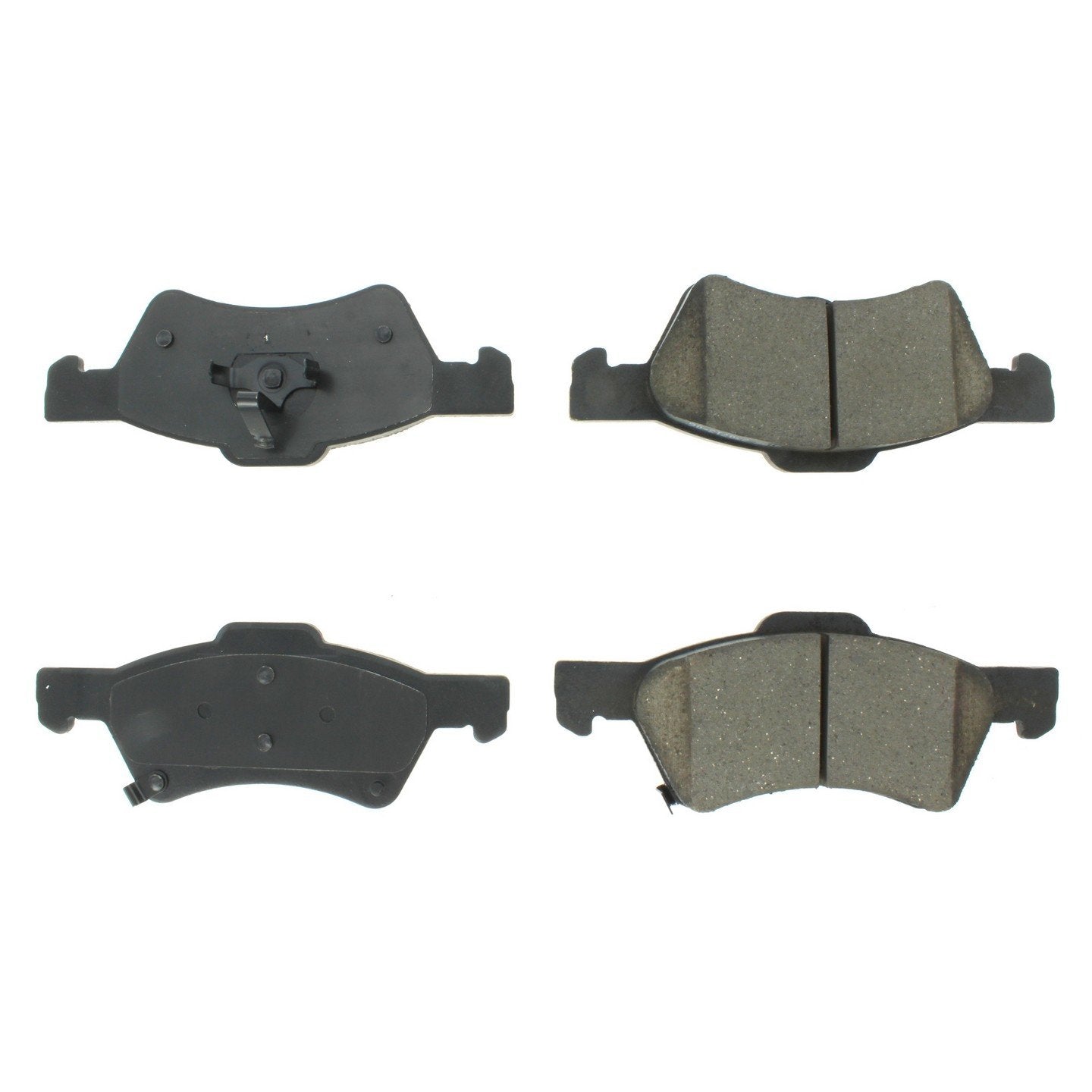 Stoptech Centric Posi-Quiet Semi-Metallic Brake Pads w/Hardware - Front 104.08570
