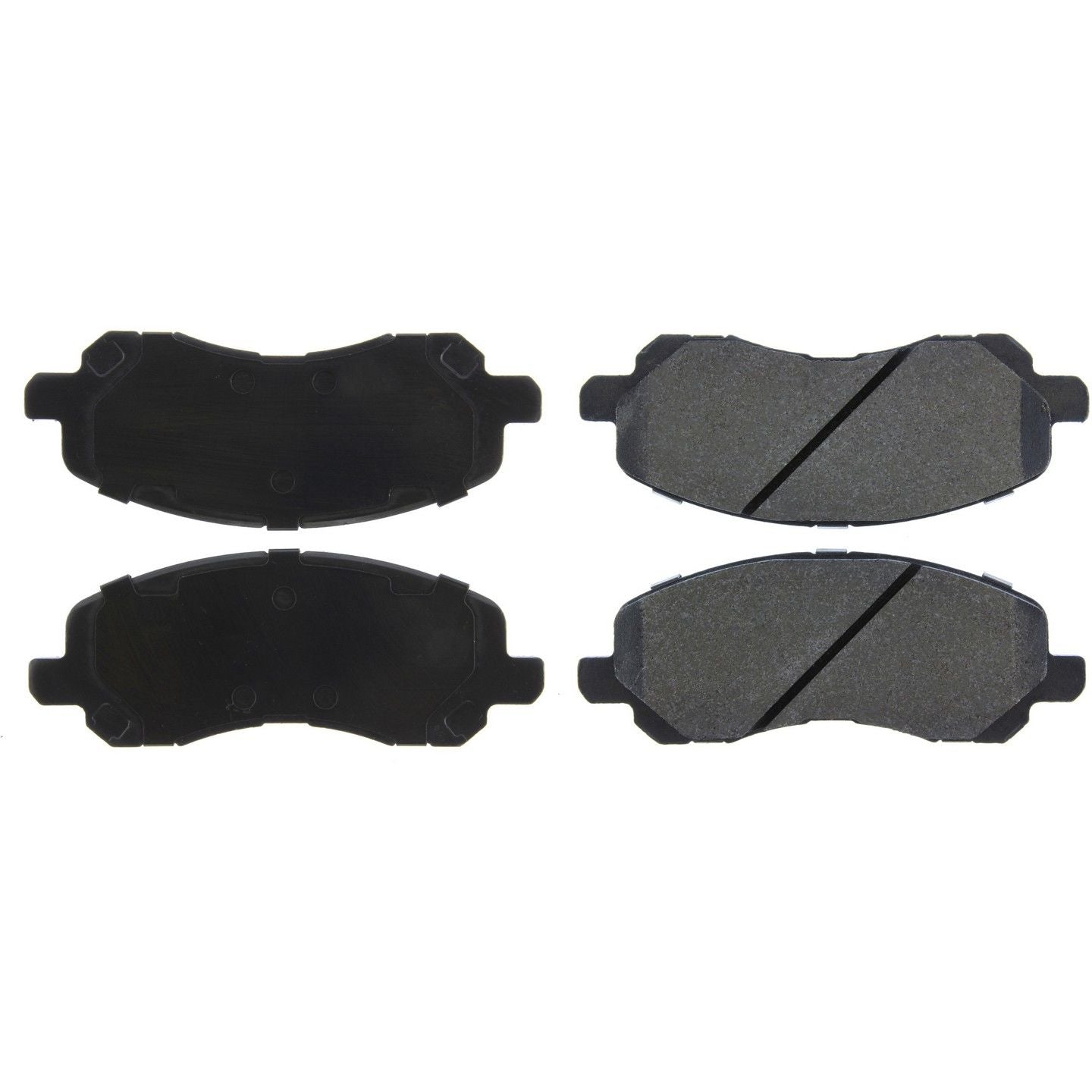 Stoptech Centric Posi-Quiet Semi-Metallic Brake Pads w/Hardware - Front 104.08660