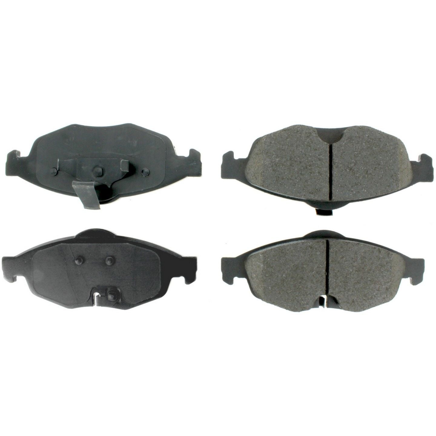 Stoptech Centric Posi-Quiet Semi-Metallic Brake Pads w/Hardware - Front 104.08690