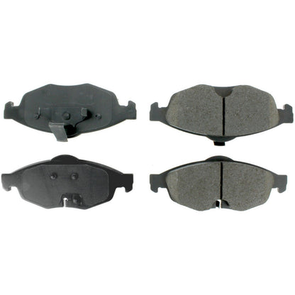 Stoptech Centric Posi-Quiet Semi-Metallic Brake Pads w/Hardware - Front 104.08690