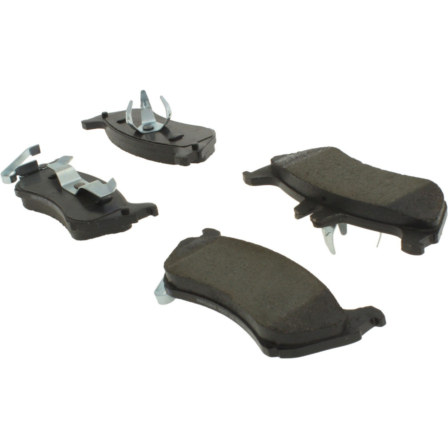 Stoptech Centric Posi-Quiet Semi-Metallic Brake Pads w/Hardware - Rear 104.08750