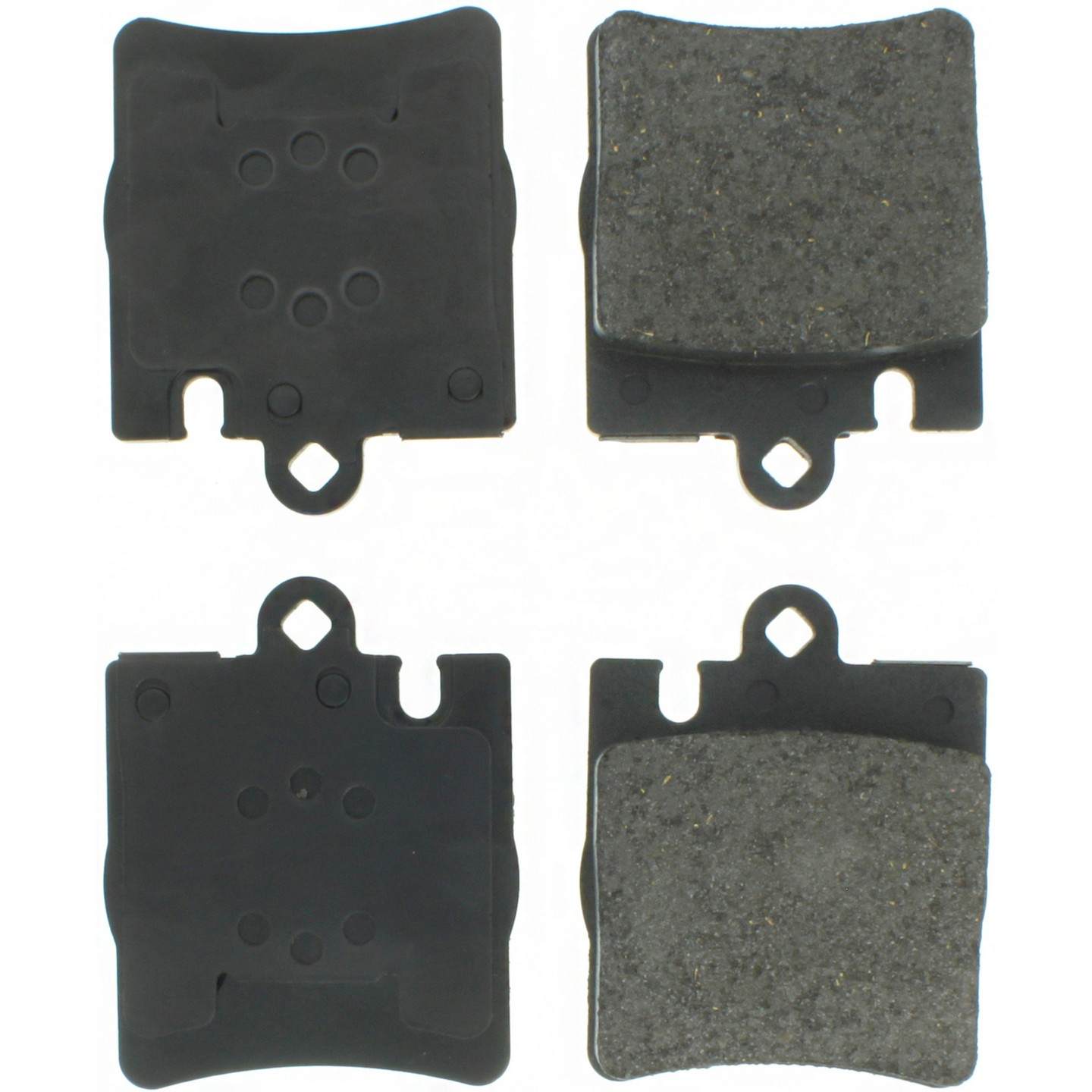 Stoptech PosiQuiet 05-11 Mercedes Benz SLK Class Rear Semi-Metallic Brake Pads 104.08760