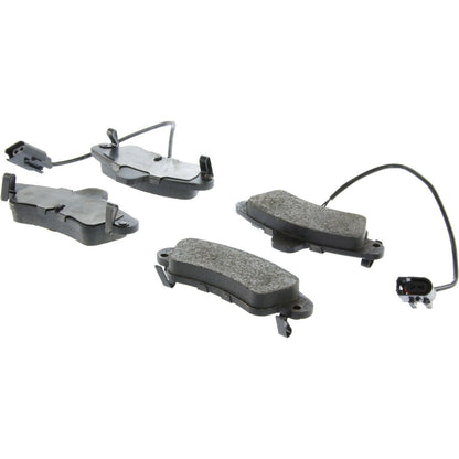 Stoptech Centric Posi-Quiet Semi-Metallic Brake Pads w/Hardware - Rear 104.08990