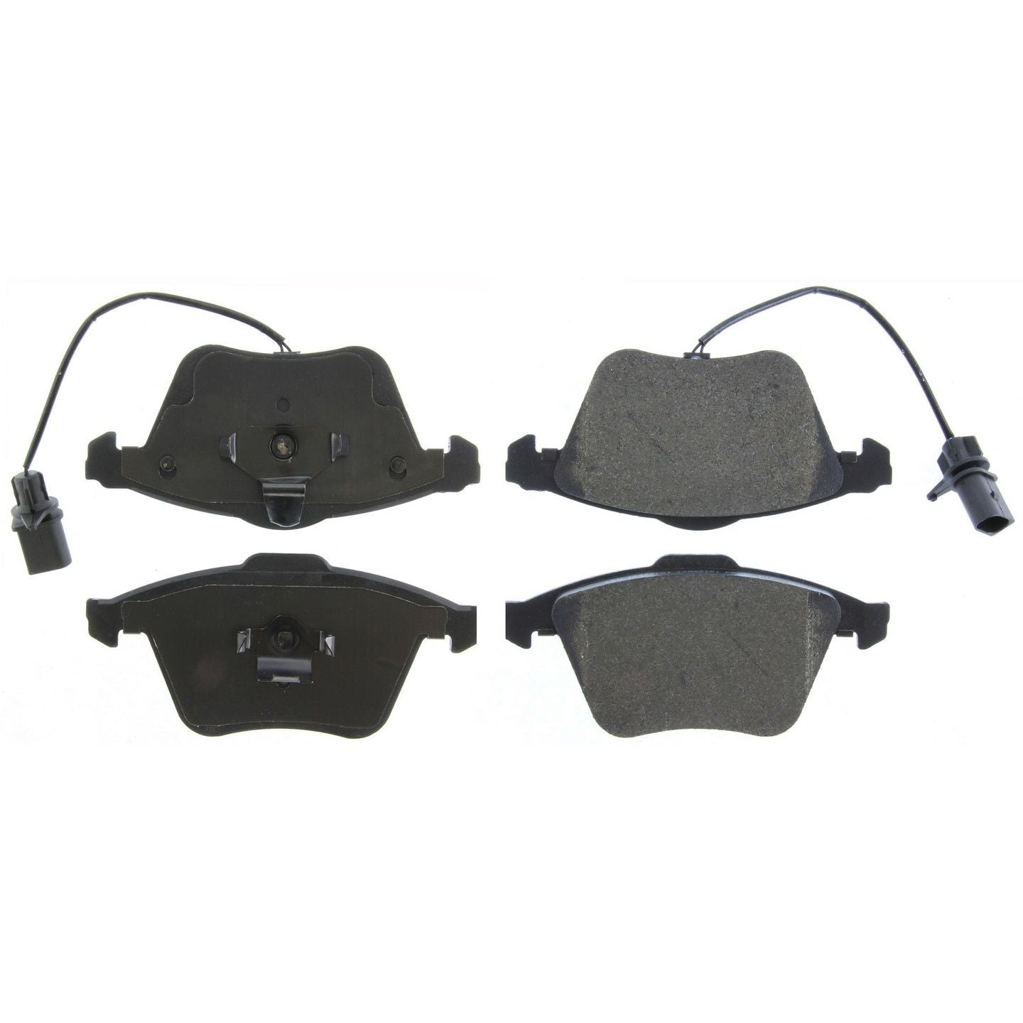 Stoptech PosiQuiet 01-09 Audi A4 Front Semi-Metallic Brake Pads 104.09151