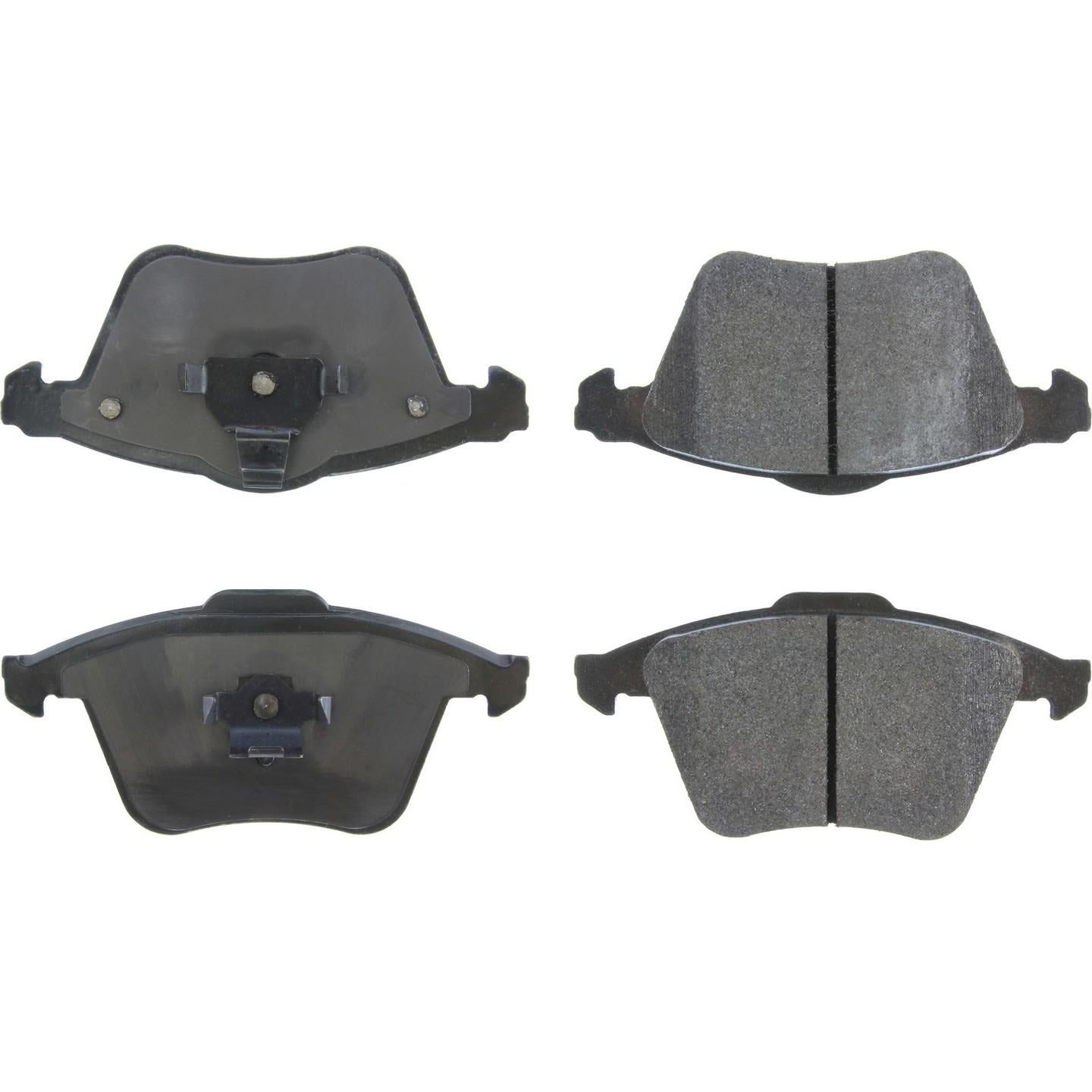 Stoptech Centric Posi-Quiet Semi-Metallic Brake Pads w/Hardware - Front 104.09154