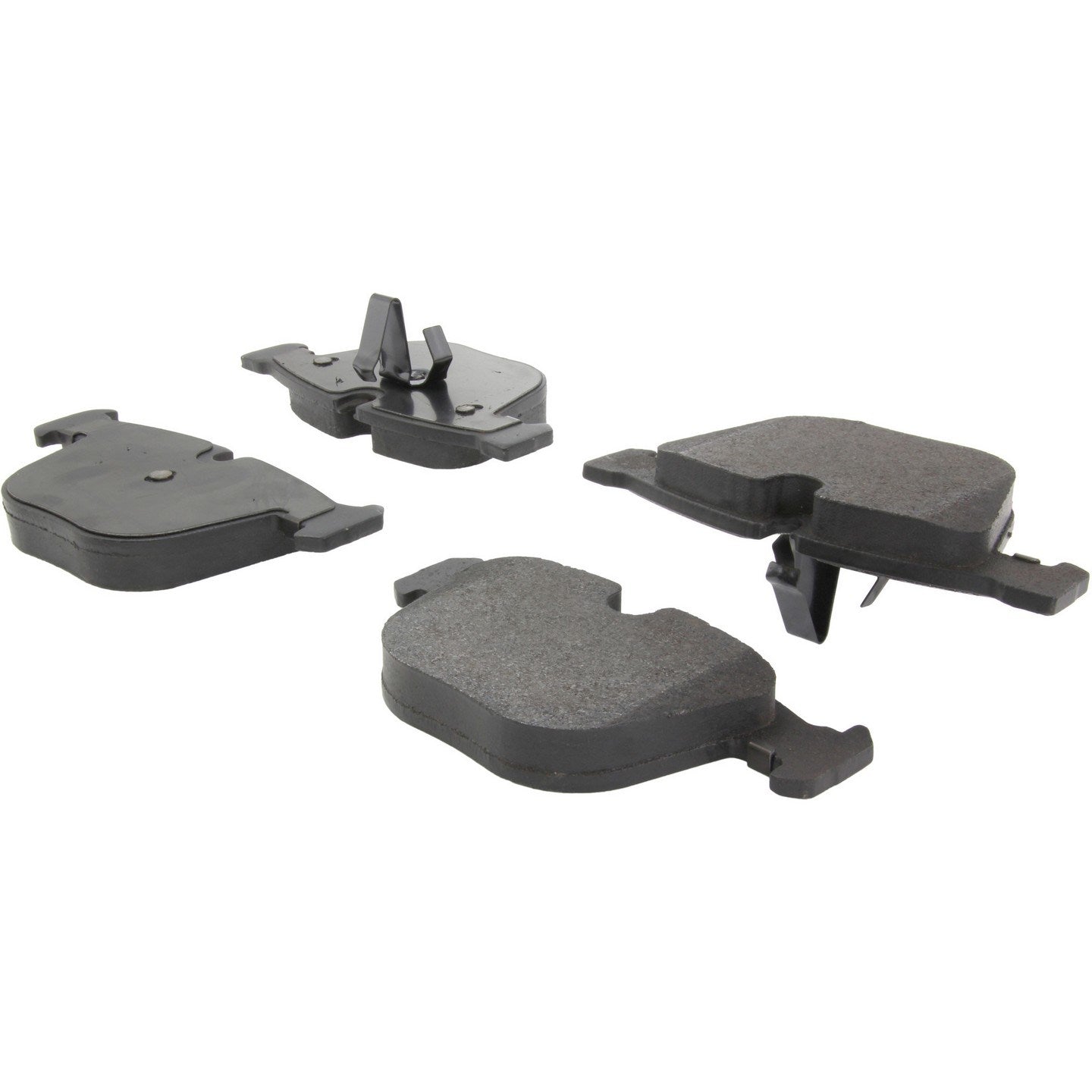 Stoptech PosiQuiet 02-05 BMW 745I / 04-06 525i / 08-10 535i / 08-12 M3 Semi-Metallic Rear Brake Pads 104.09190