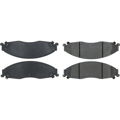 Stoptech PosiQuiet 05-08 Cadillac STS Deluxe Plus Front Brake Brake Pads 104.09210