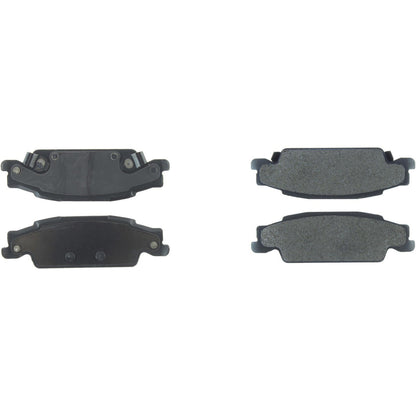 Stoptech PosiQuiet 05-08 Cadillac STS Deluxe Plus Rear Brake Brake Pads 104.09220