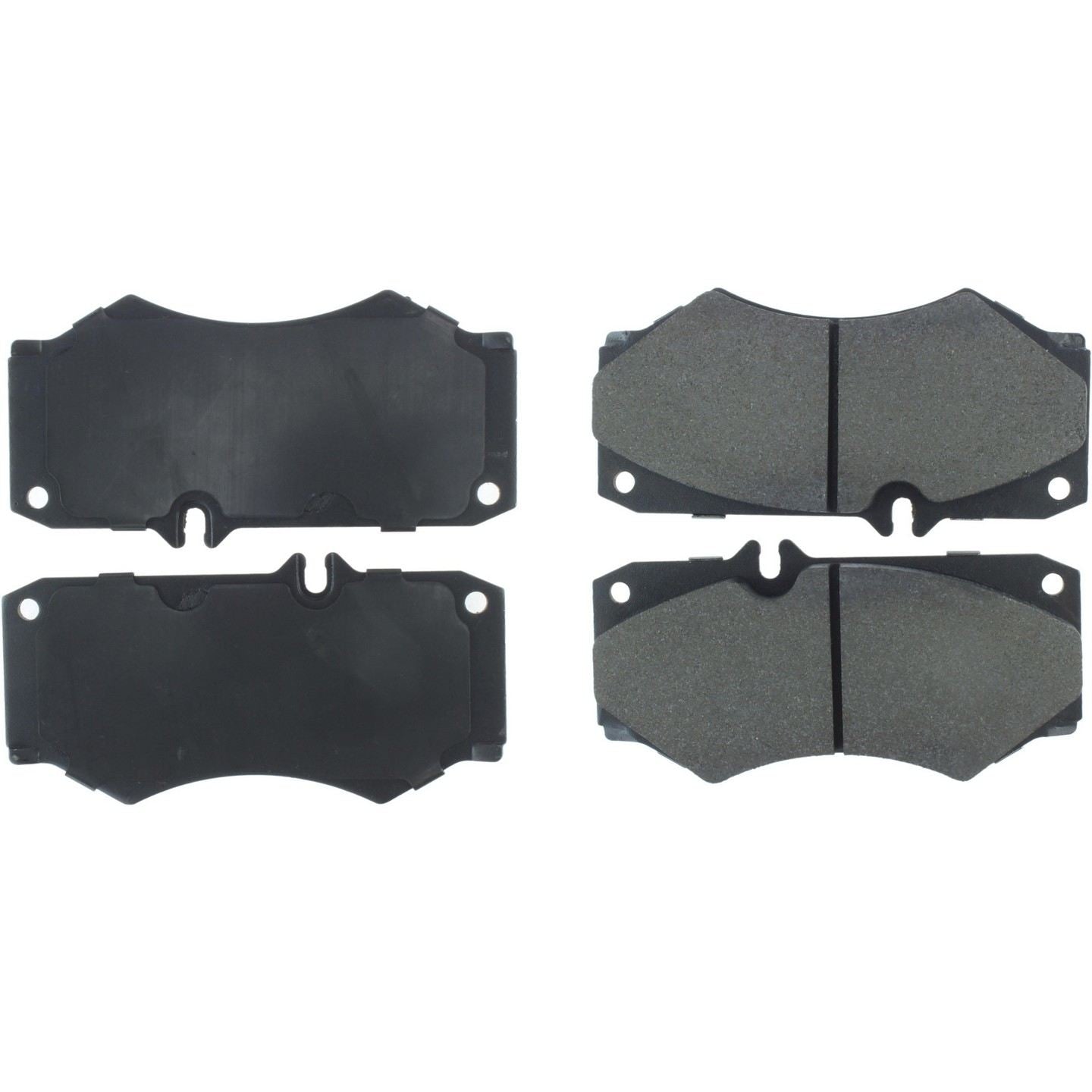 Stoptech PosiQuiet Mercedes Benz 02-08 G500/09-13 G550/03-04 G55 AMG Front Semi-Metallic Brake Pads 104.09270