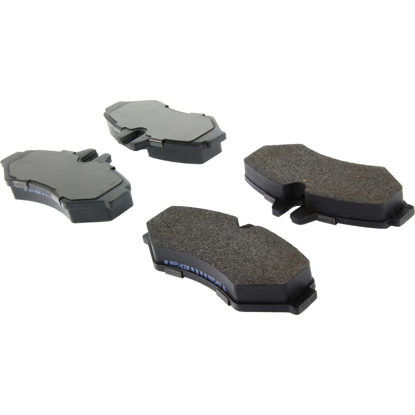 posi quiet semi-metallic brake pads with hardware  frsport 104.09280