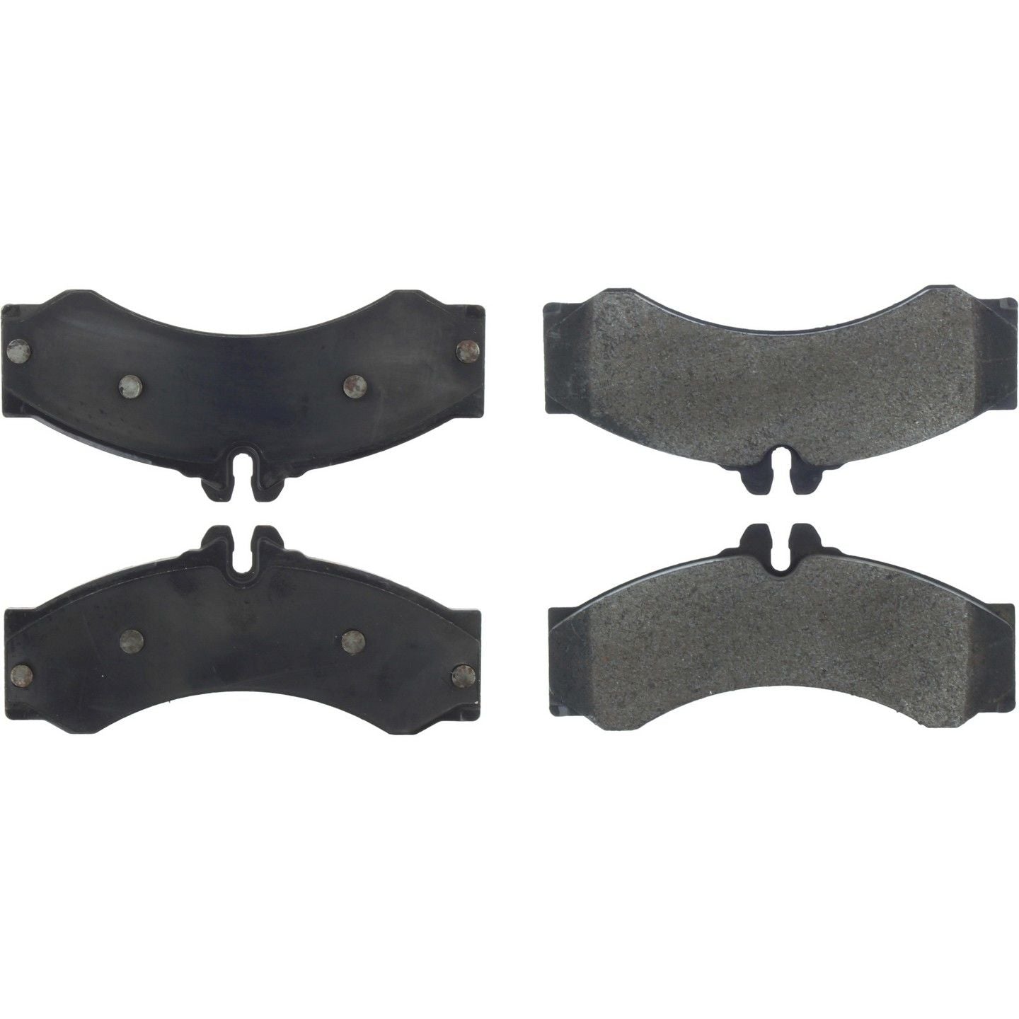 Posi Quiet Semi-Metallic Brake Pads  top view frsport 104.09490