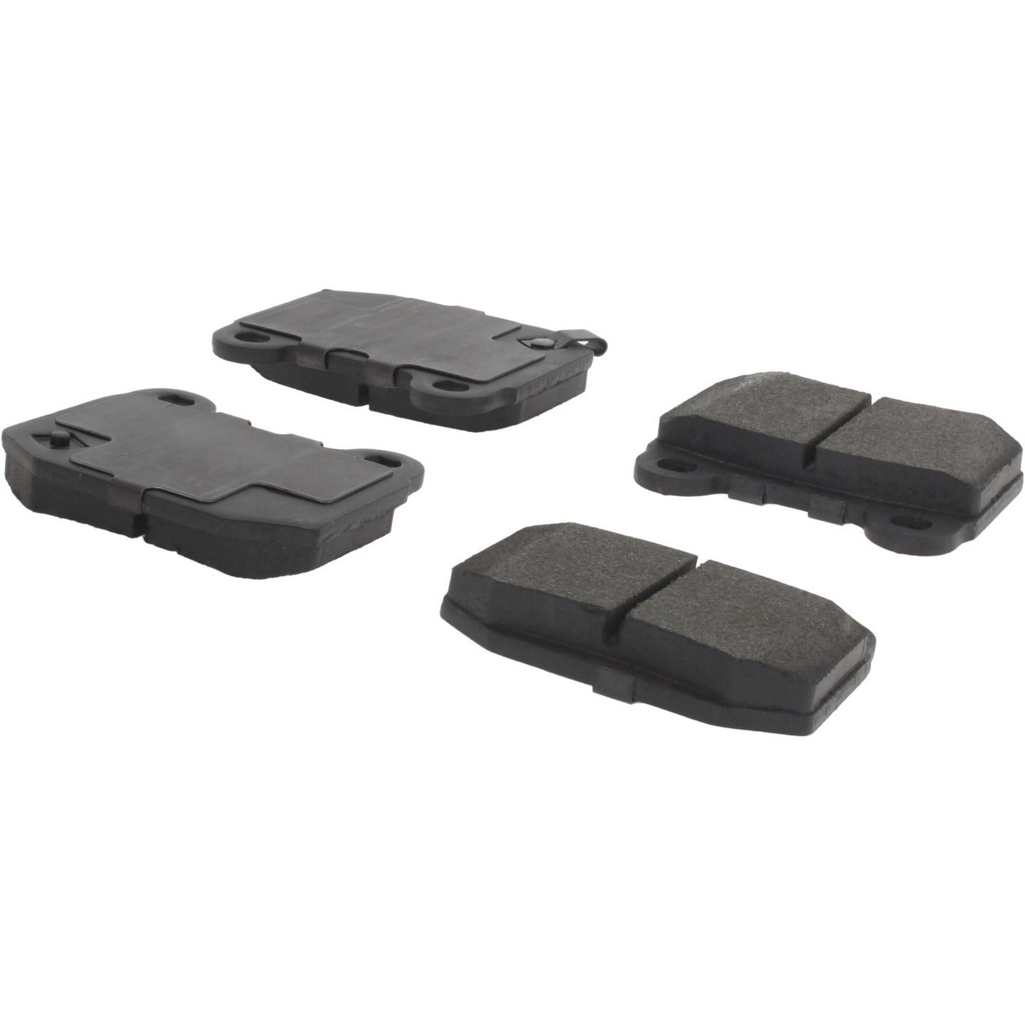 Stoptech PosiQuiet 03-06 Mitsubishi Evolution Rear Semi-Metallic Brake Pads 104.09611