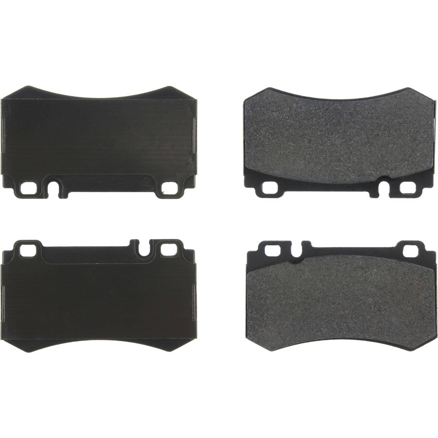 Stoptech PosiQuiet Mercedes CL55/CL63/CLS55/CLS63/E55/E63/S55/S63/S65 Rear Semi-Metallic Brake Pads 104.09840