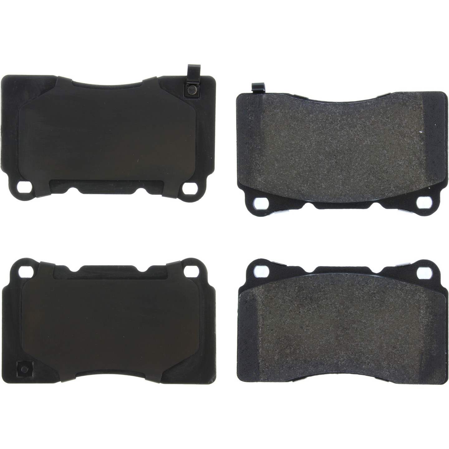 Stoptech PosiQuiet 05-06 Mustang GT (Fr and Rear) / 04-09 STi/03-06 Evo Deluxe Plus Front Brake Pads 104.10010