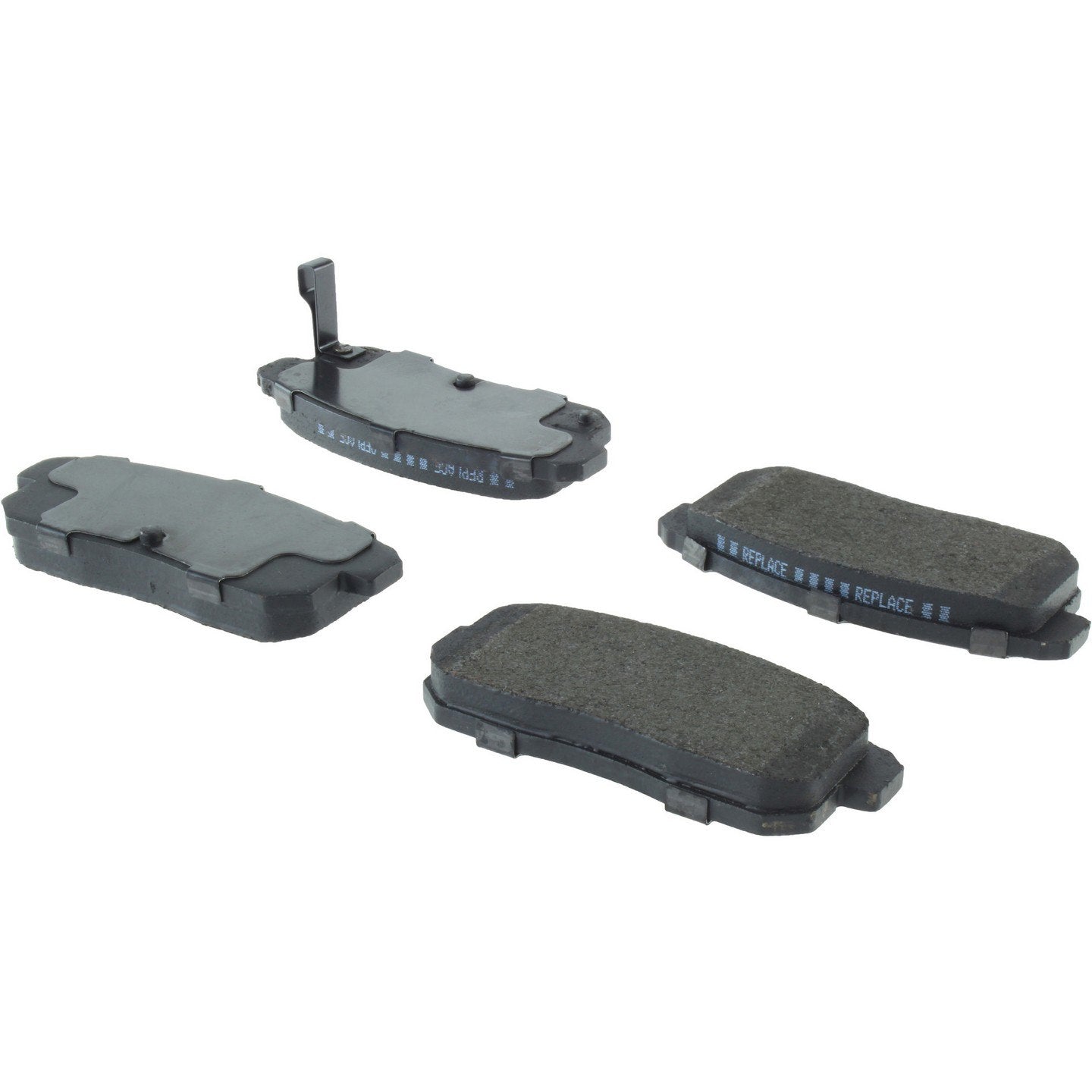 posi quiet semi-metallic brake pads with hardware  frsport 104.10080