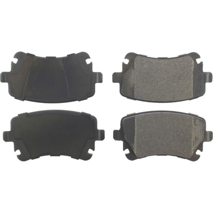 Stoptech PosiQuiet 05-08 Audi A6 / 04-08 S4 / 08 S5 / 07-08 S6 Plus Rear Brake Pads 104.10180
