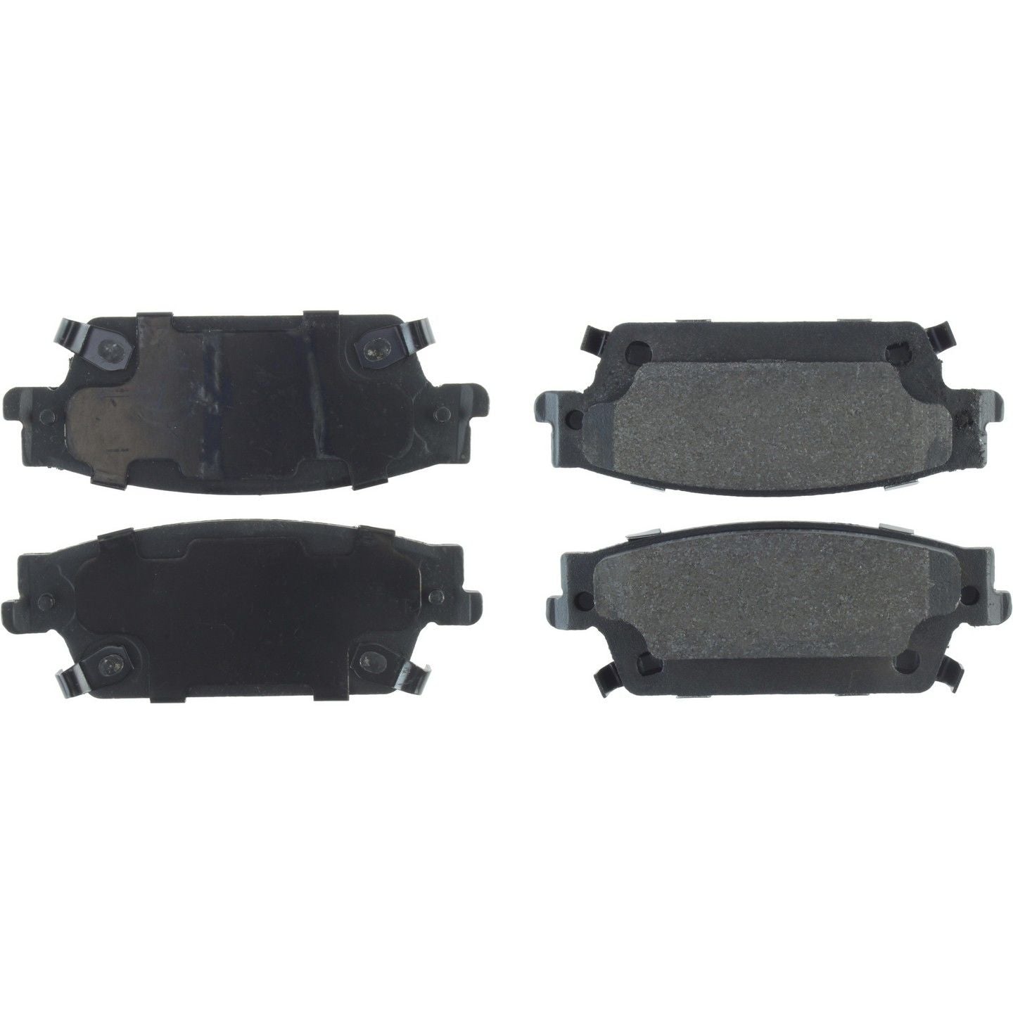 Stoptech Centric Posi-Quiet Semi-Metallic Brake Pads w/Hardware - Rear 104.10200