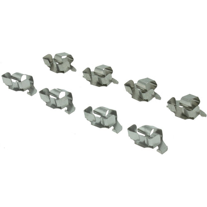 Stoptech Centric Posi-Quiet Semi-Metallic Brake Pads w/Hardware - Front/Rear 104.10670