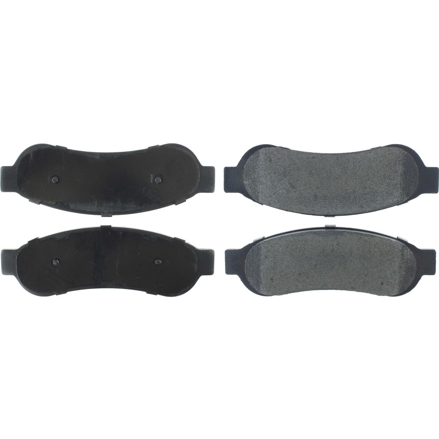 Stoptech Centric Posi-Quiet Semi-Metallic Brake Pads w/Hardware - Front/Rear 104.10670
