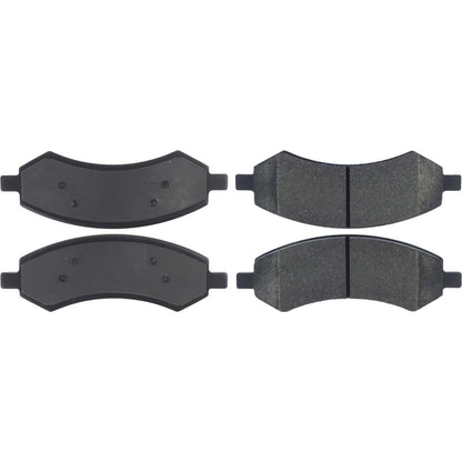 Stoptech Centric Posi-Quiet Semi-Metallic Brake Pads w/Hardware - Front 104.10840