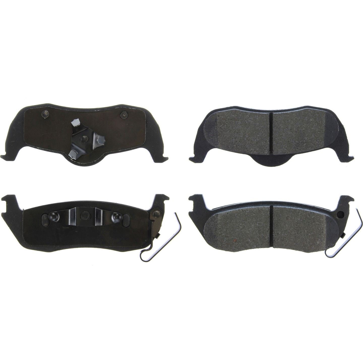 Stoptech PosiQuiet Ceramic 08-09 Jeep Grand Laredo Cherokee Premium Rear Brake Pads 104.10870