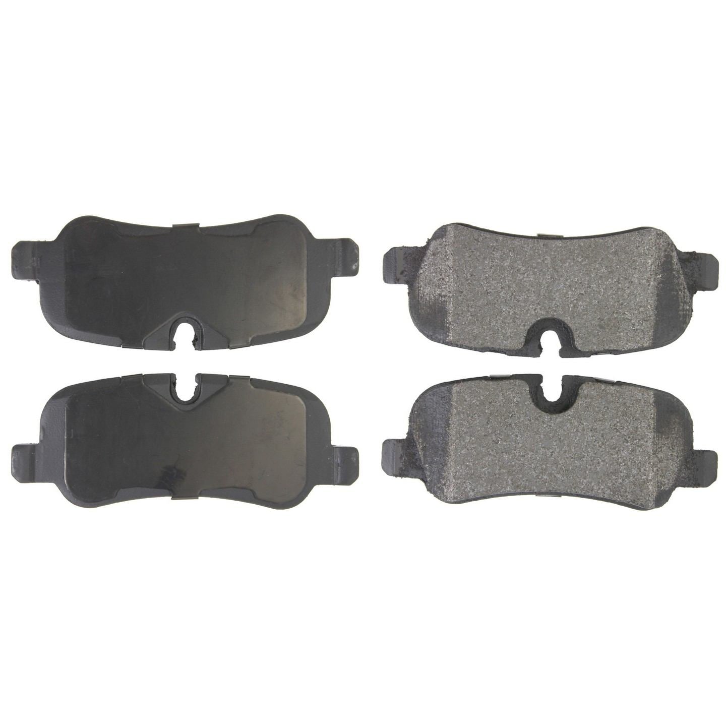 Stoptech PosiQuiet 05-09 Land Rover LR3 / 06-09 Range Rover Semi Metallic Rear Brake Pads 104.10991