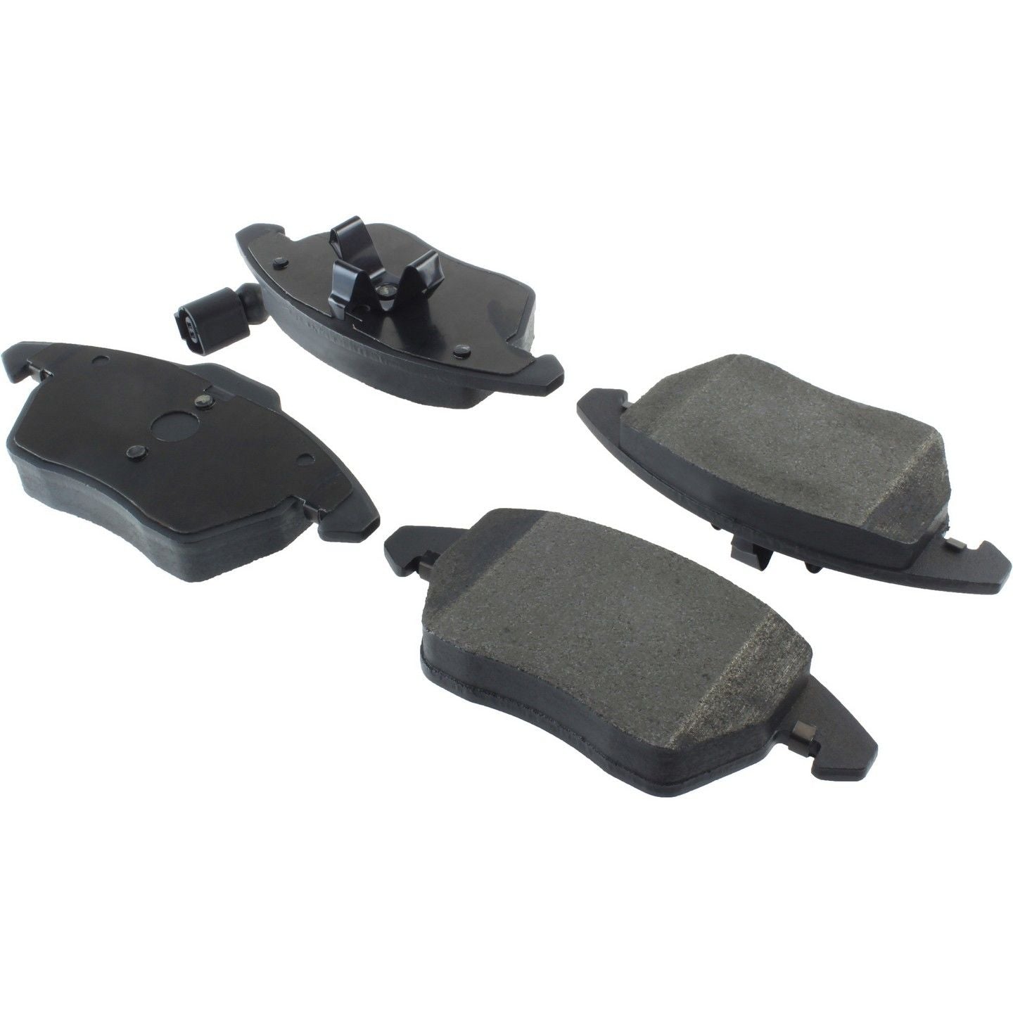 Stoptech PosiQuiet 11-13 Audi A3 / Volkswagen Golf/Eos Front Semi-Metallic Brake Pads 104.11070